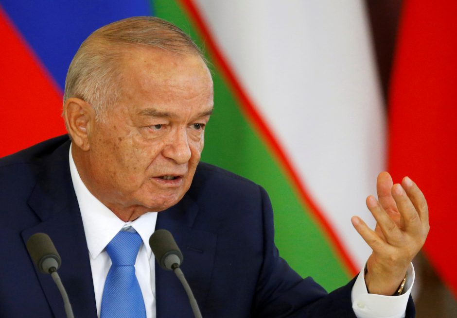 Uzbekistano vyriausybė: prezidento sveikatos būklė kritinė