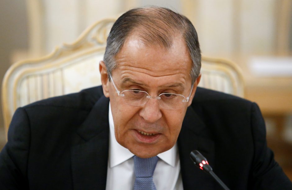 S. Lavrovas: naujų sankcijų Rusijai svarstymas – ciniškas ir nepadorus