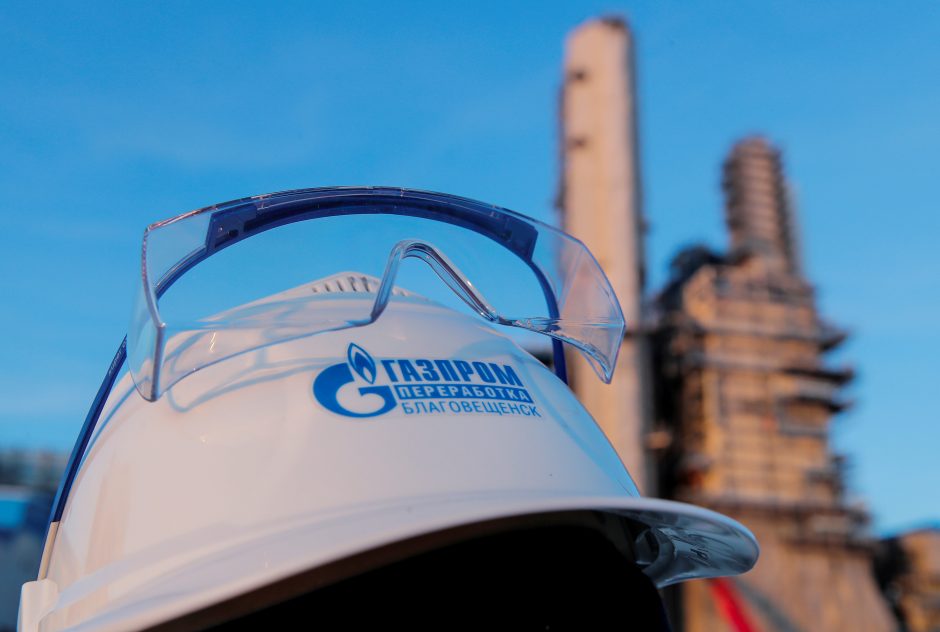 „Gazprom“ įžvelgia grėsmę dujų tiekimui Europai