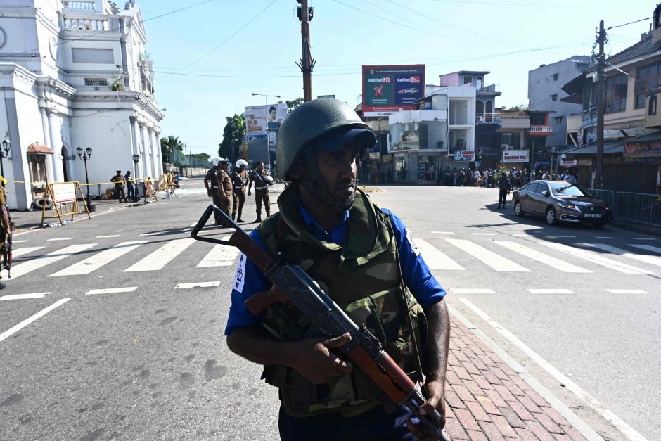Šri Lankoje sprogdinimų aukų skaičius išaugo iki 290