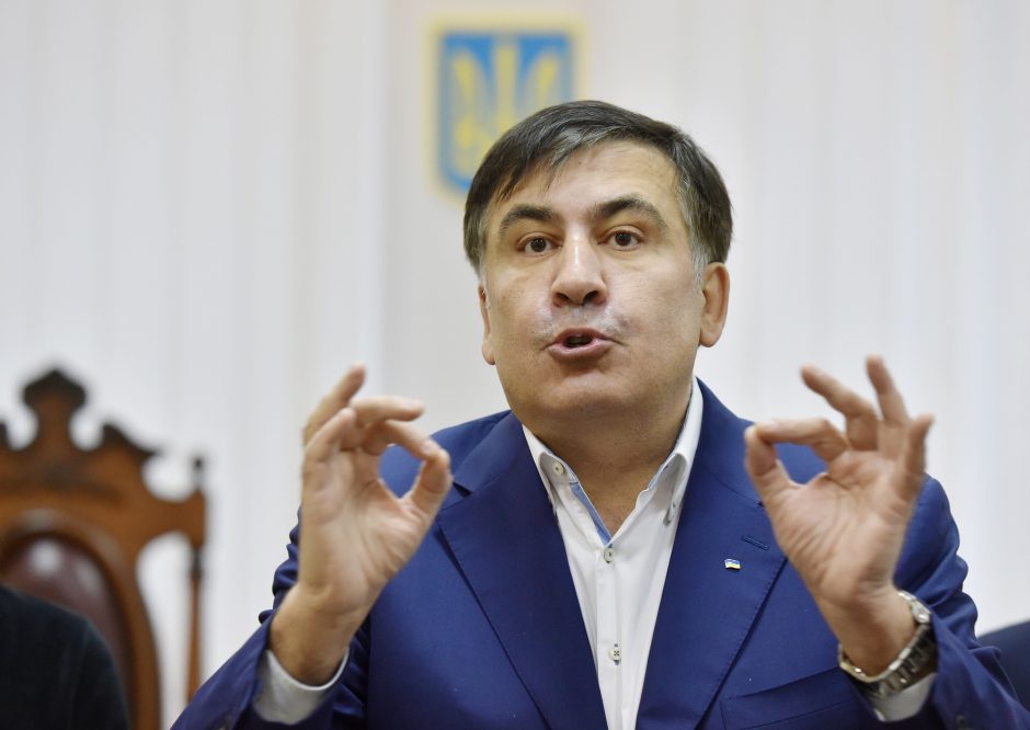 Gruzija skyrė trejus metus įkalinimo M. Saakašviliui