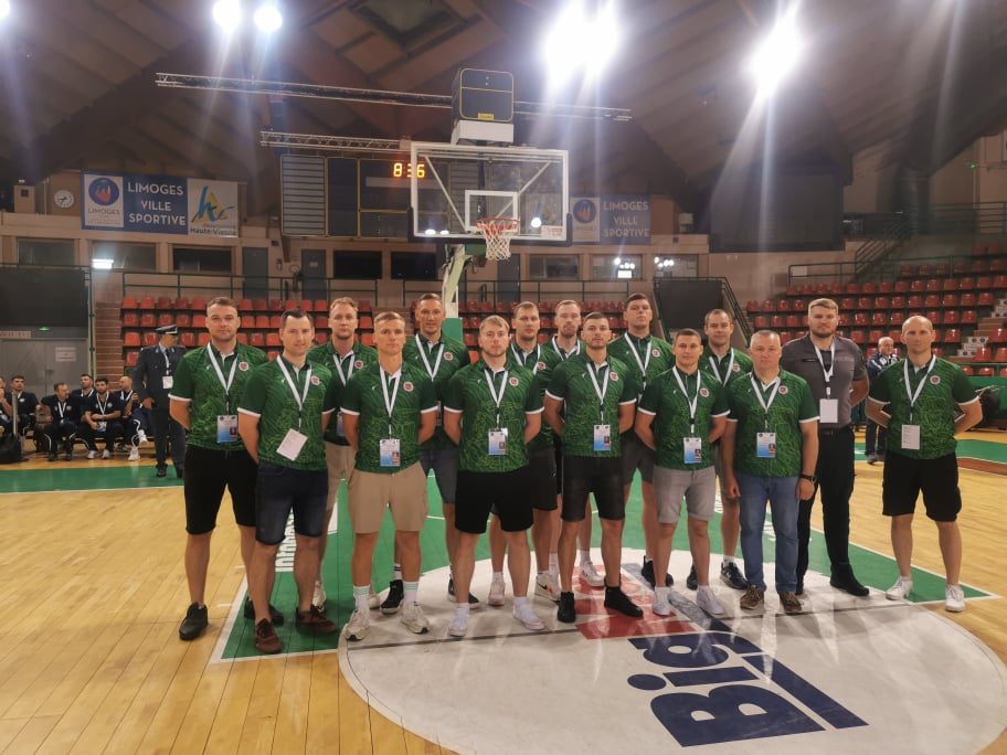 Europos policijos krepšinio čempionate pirmąją pergalę iškovojo Lietuvos rinktinė