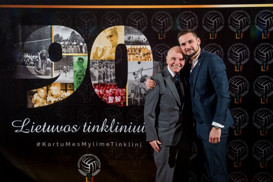 Vilniuje iškilmingai paminėtas Lietuvos tinklinio 90-metis