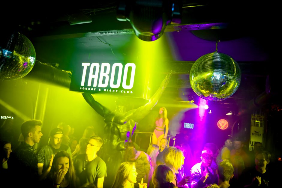 Naktinės linksmybės „Taboo“ klube