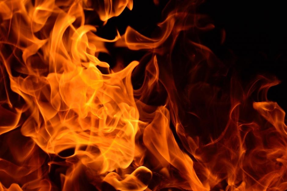 Zarasų rajone per gaisrą žuvo vyras ir moteris