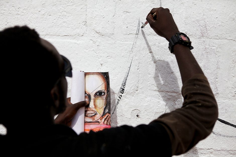 Ruandoje skleidžiasi gatvės menas