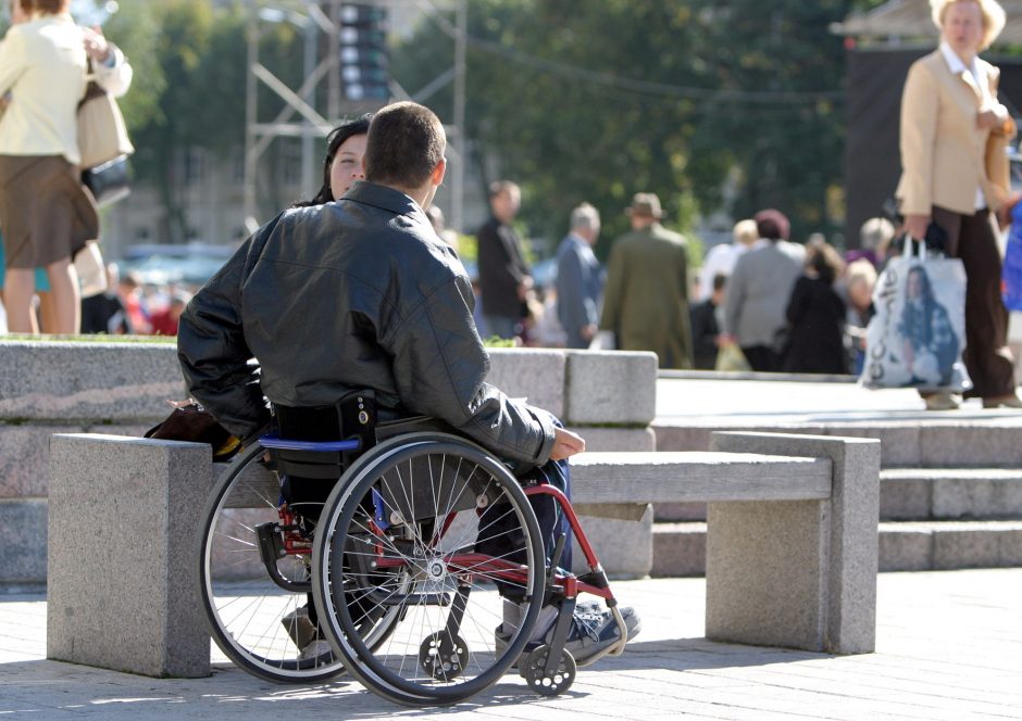 Lietuvoje įdarbinama trečdalis neįgaliųjų
