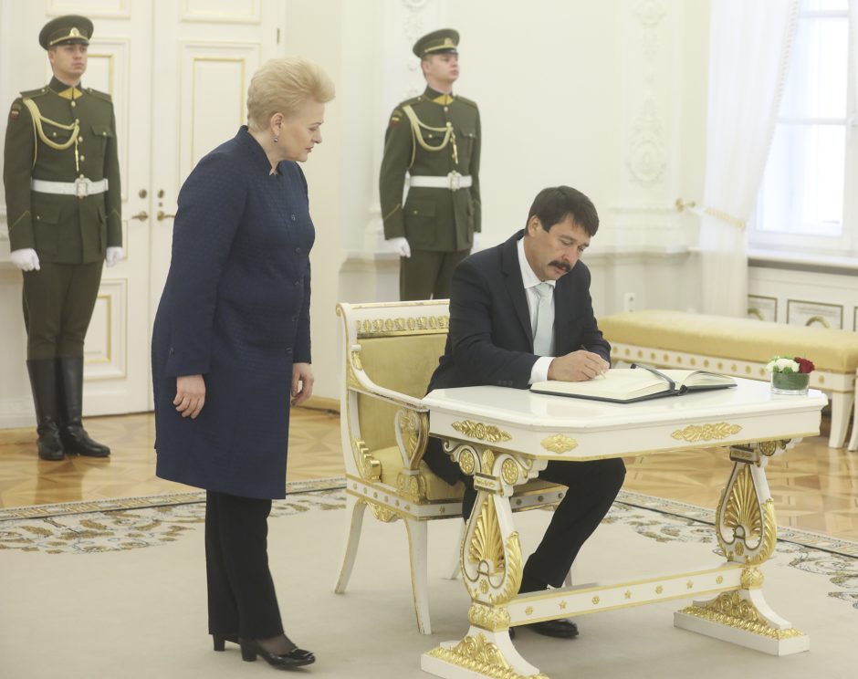 Vengrijos prezidento vizitas Lietuvoje