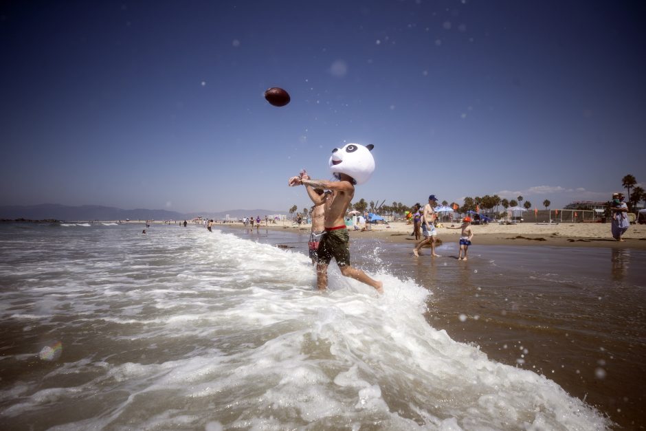 Pietų Kalifornijoje prognozuojamas rekordinis karštis iki 48 laipsnių