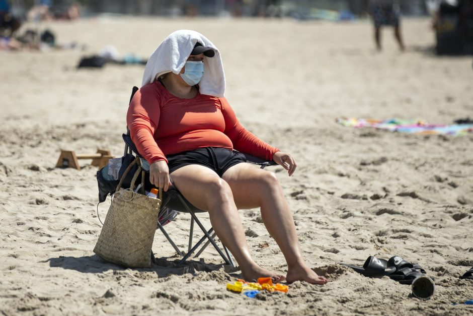 Pietų Kalifornijoje prognozuojamas rekordinis karštis iki 48 laipsnių