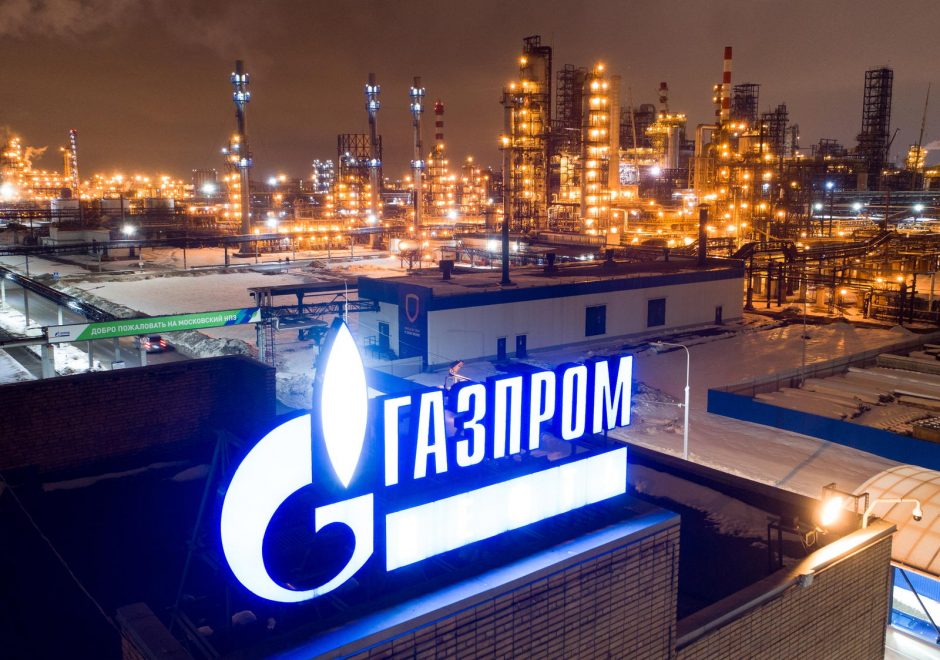 „Naftogaz“: „Gazprom“ Stokholmo arbitražo priteistą baudą gali sumokėti dujomis