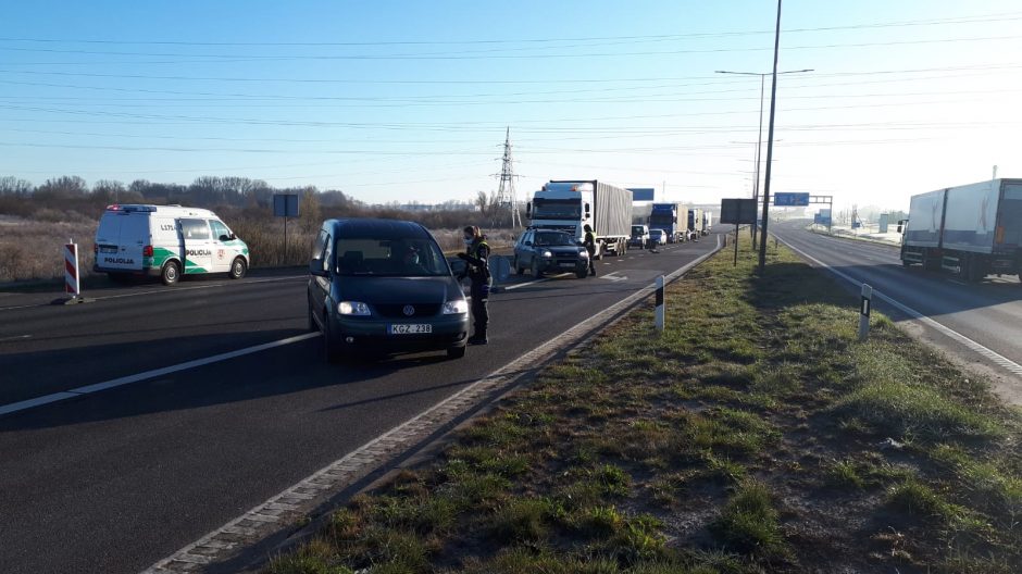 Klaipėdos apskrityje policijos postuose apsisukti teko apie 300 vairuotojų