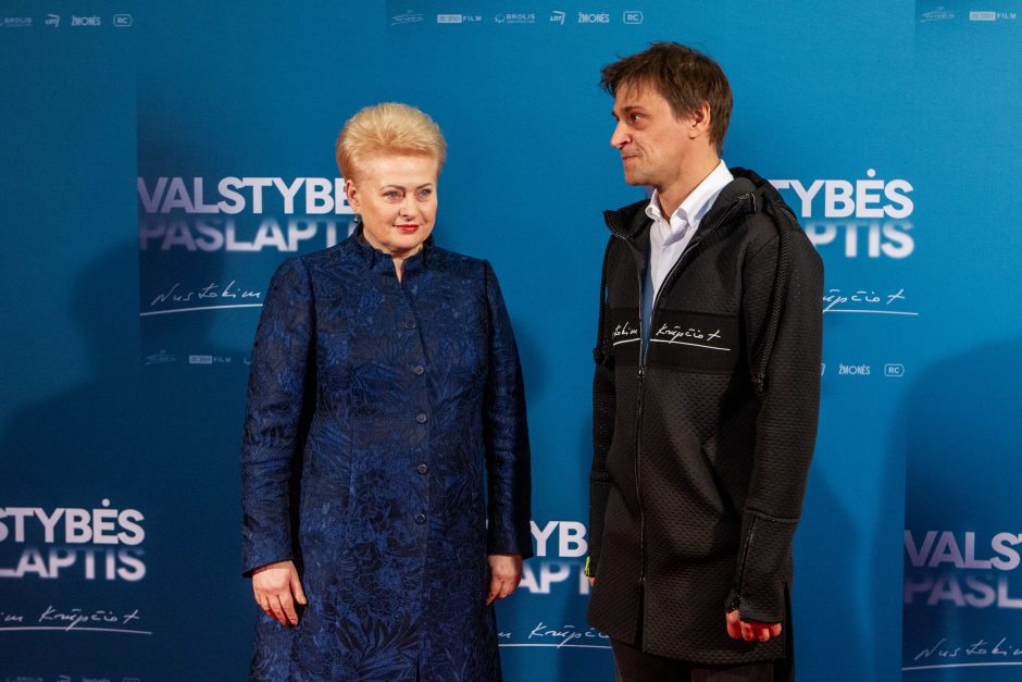 Vilniuje pristatyta „Valstybės paslaptis“ – filmas apie D. Grybauskaitę