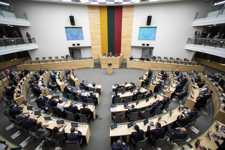2020–2024 metų kadencijos Seimas pradėjo darbą (vaizdo įrašas)