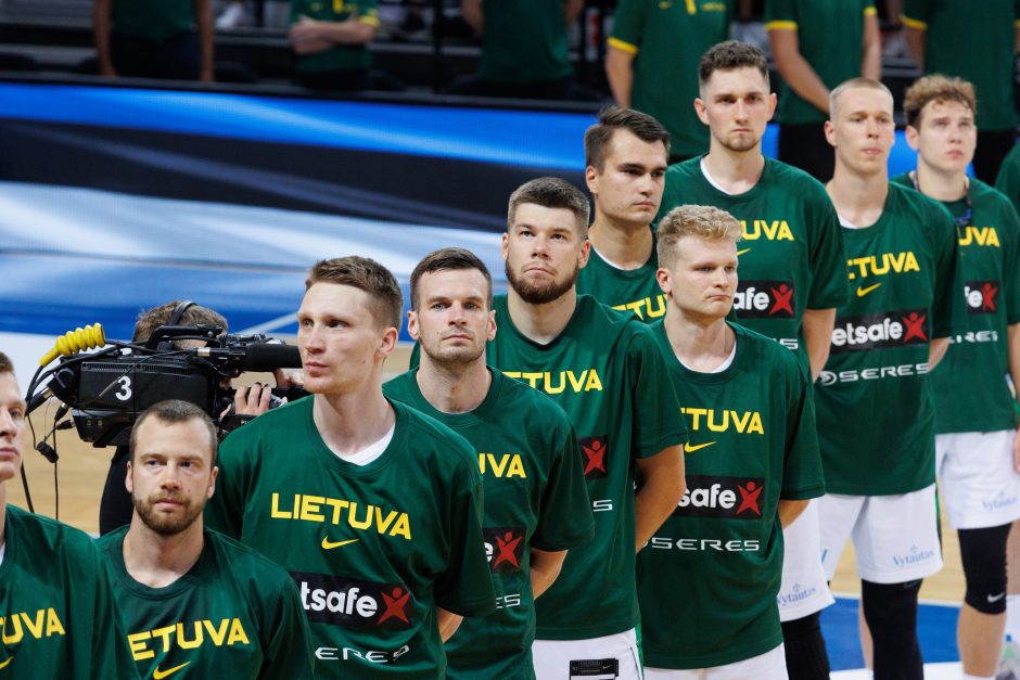 Užtikrintas pasiruošimo startas: Lietuvos krepšinio rinktinė nugalėjo estus