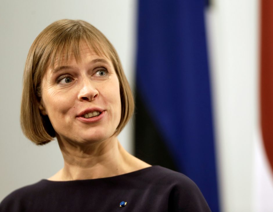 Estijos prezidentei „nebūtų buvę nuoširdu“ eiti į bažnyčią per inauguracijos šventę