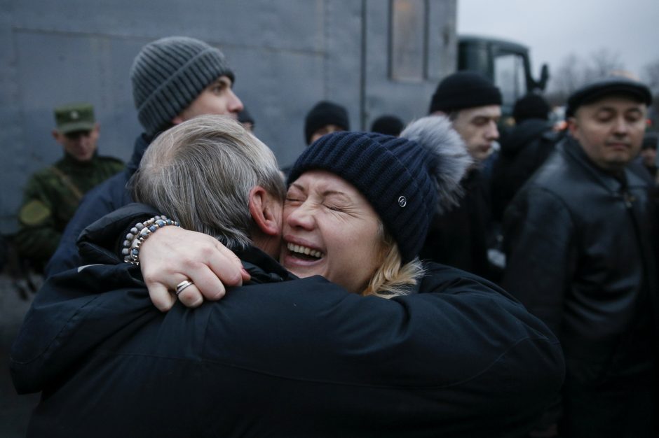 Kijevas: 36 sulaikytus Rusijos piliečius perduosime tik Maskvai