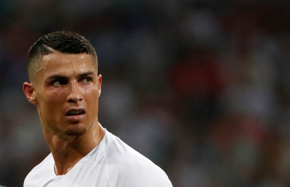 C. Ronaldo neigia jam mestus kaltinimus lytiniu smurtu