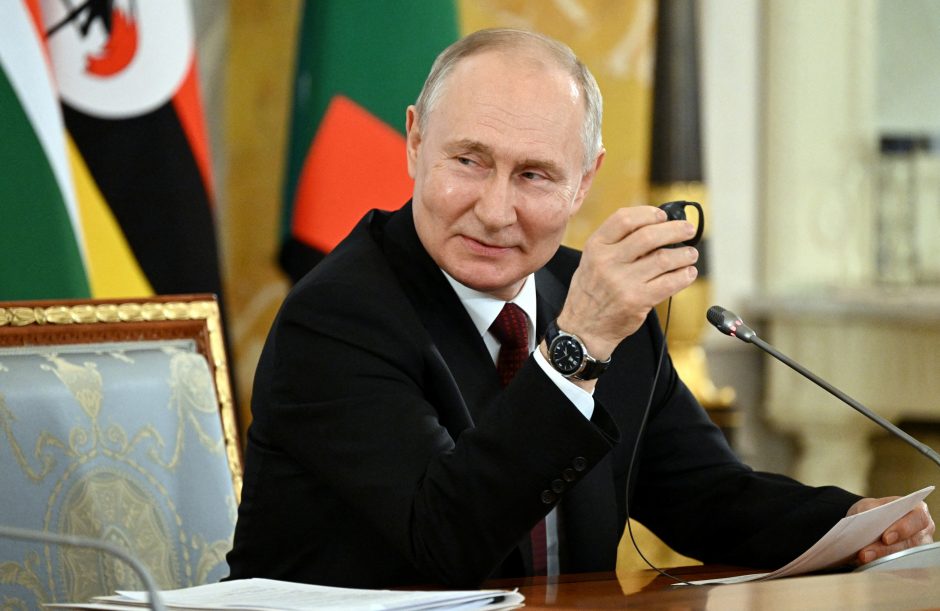 V. Putinas sveikina „subalansuotą“ Afrikos šalių požiūrį į Ukrainos konfliktą