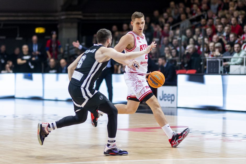 FIBA Čempionų lyga: Vilniaus „Rytas“ – Salonikų PAOK 82:63