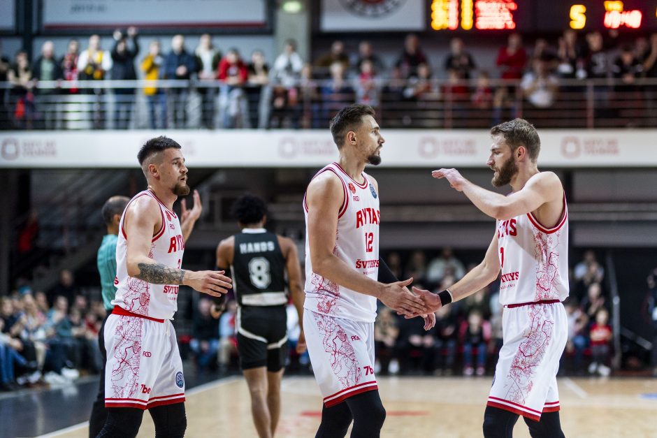 FIBA Čempionų lyga: Vilniaus „Rytas“ – Salonikų PAOK 82:63