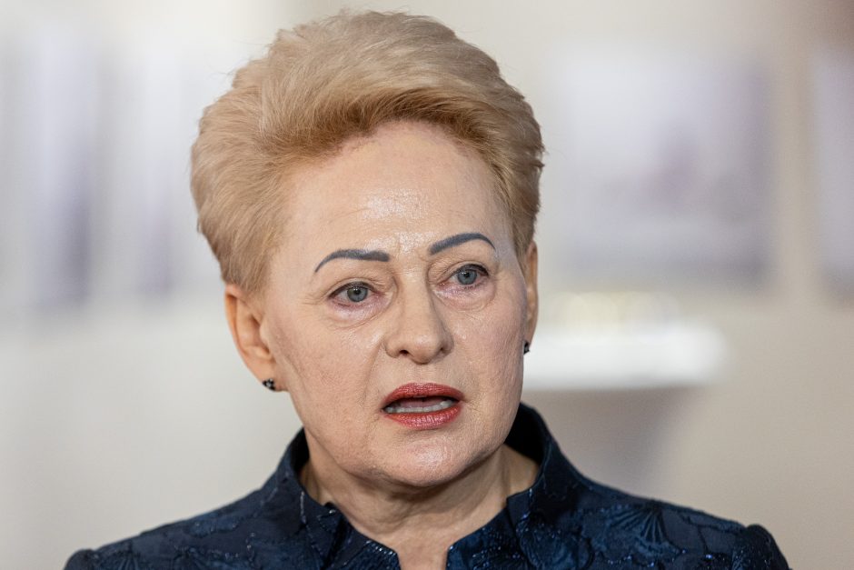 J. Prigožino žygį į Maksvą D. Grybauskaitė vadina kova tarp dviejų nusikaltėlių