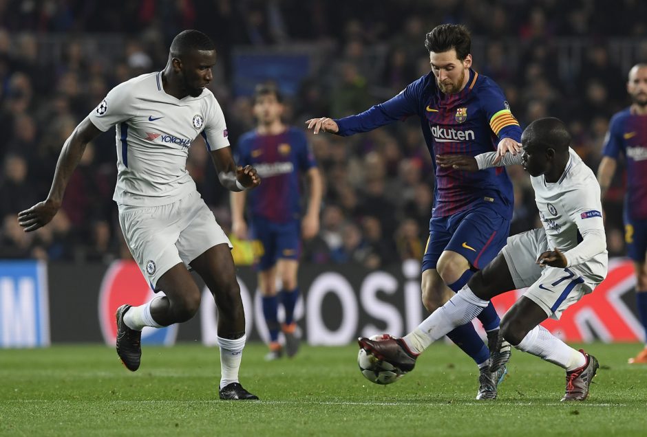 Rekordus gerinęs L. Messi atvedė Barselonos klubą į Čempionų lygos ketvirtfinalį