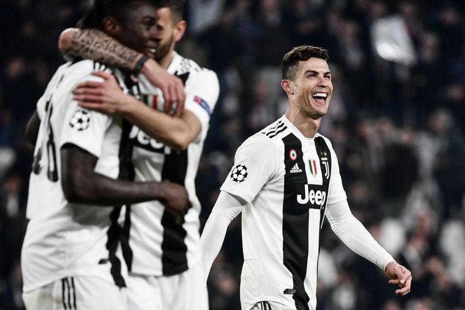 C. Ronaldo išvedė „Juventus“ į Čempionų lygos ketvirtfinalį