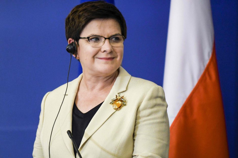Lenkijos valdančioji partija džiaugiasi Vokietijos rinkimų rezultatais