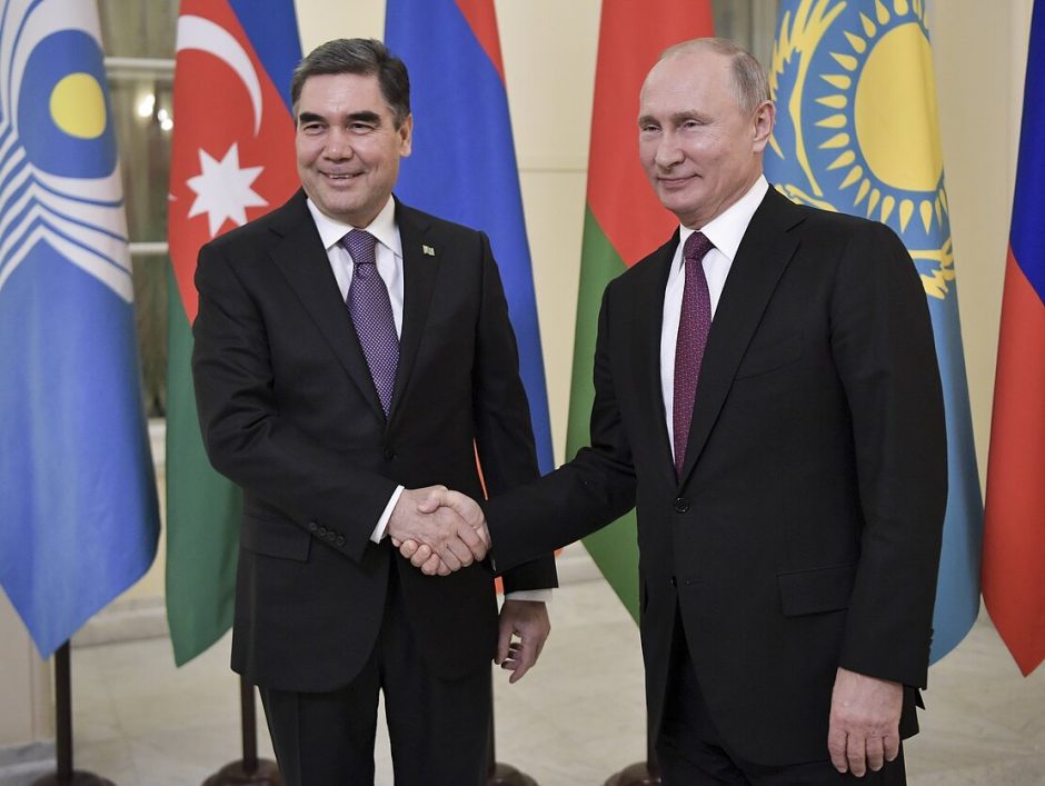 Turkmėnijos lyderis paskyrė savo sūnų vienos iš provincijų gubernatoriumi