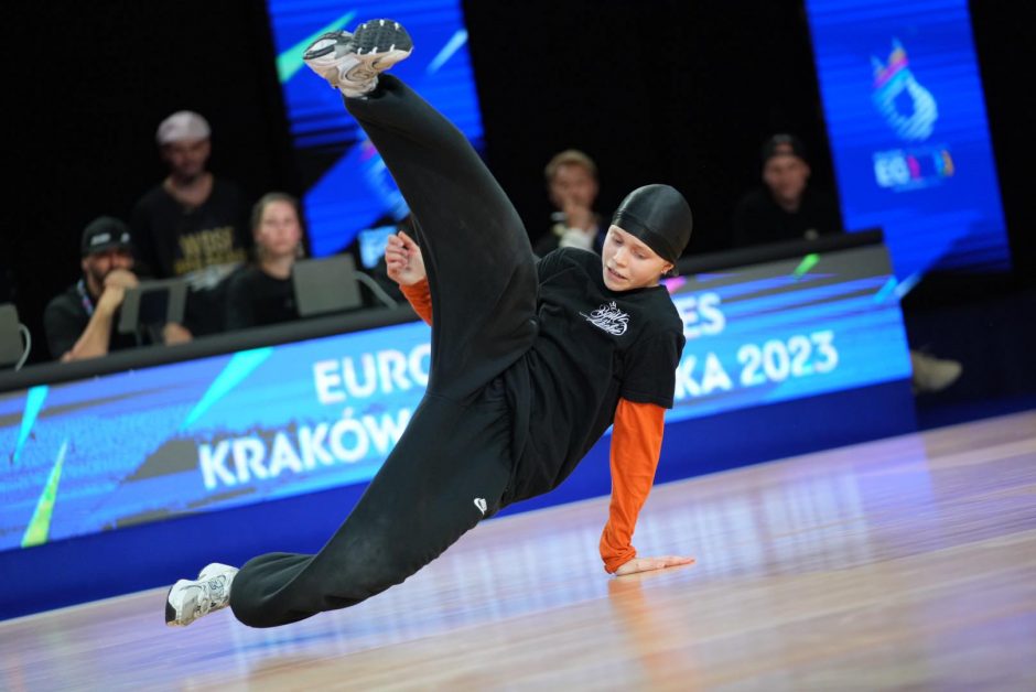 Lietuvos breiko šokėjai D. Banevič – Europos žaidynių bronza