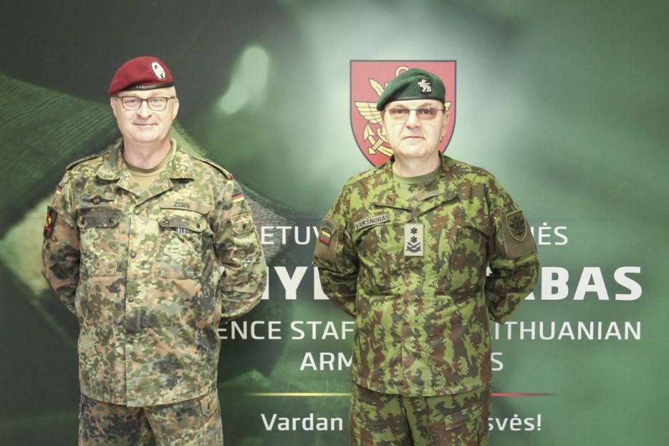 Vokietijos kariuomenės vadas: Rusija yra grėsmė taikai Europoje