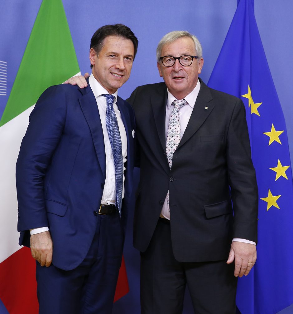 Italijos premjeras įsitikinęs, kad Roma gali išvengti ES nuobaudų dėl biudžeto