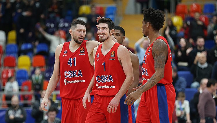 CSKA krepšininkai Eurolygoje iškovojo dešimtąją pergalę