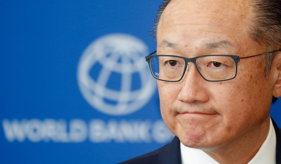Pasaulio banko vadovas J. Y. Kimas atsistatydina