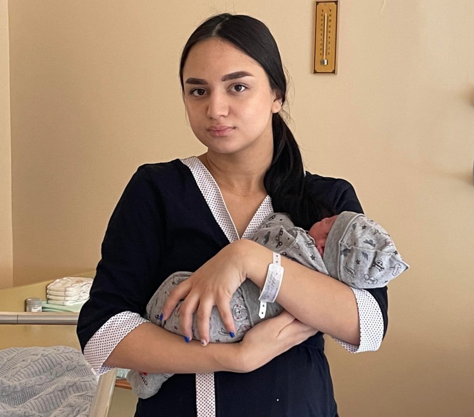 Klaipėdos ligoninėje gimė pirmasis pabėgėlių iš Ukrainos kūdikis (papildyta)