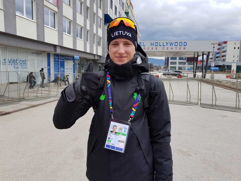 Snieglentininkas M. Morauskas Sarajeve nušoko tiesiai į finalą