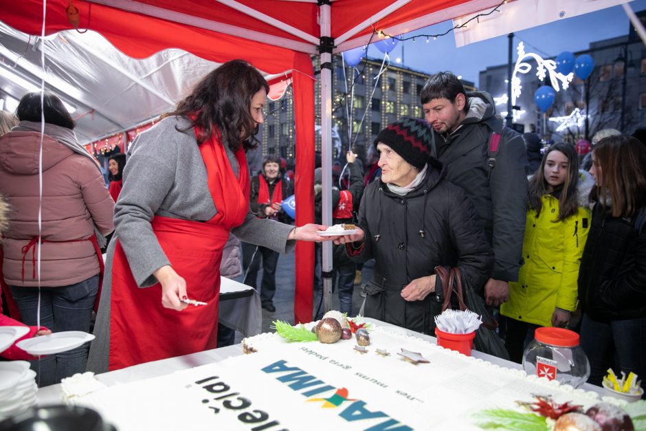 Renginys sostinėje vainikavo maltiečių paramos akcijos žygį per Lietuvą