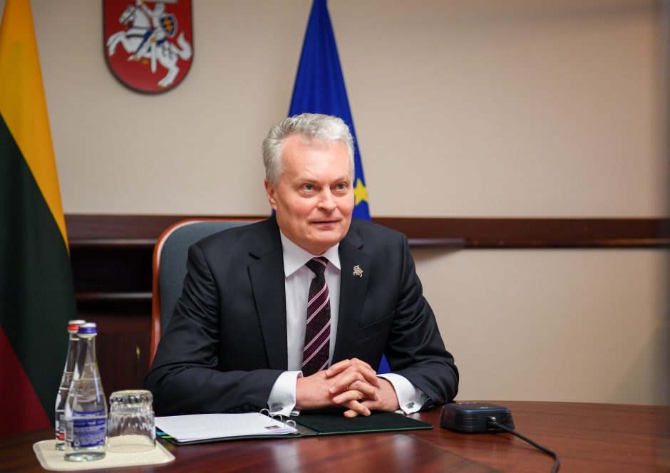 G. Nausėda su Lenkijos prezidentu aptarė regiono saugumo klausimus
