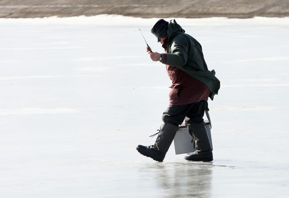 Sinoptikai įspėja: Kauno marių ledas yra pavojingas