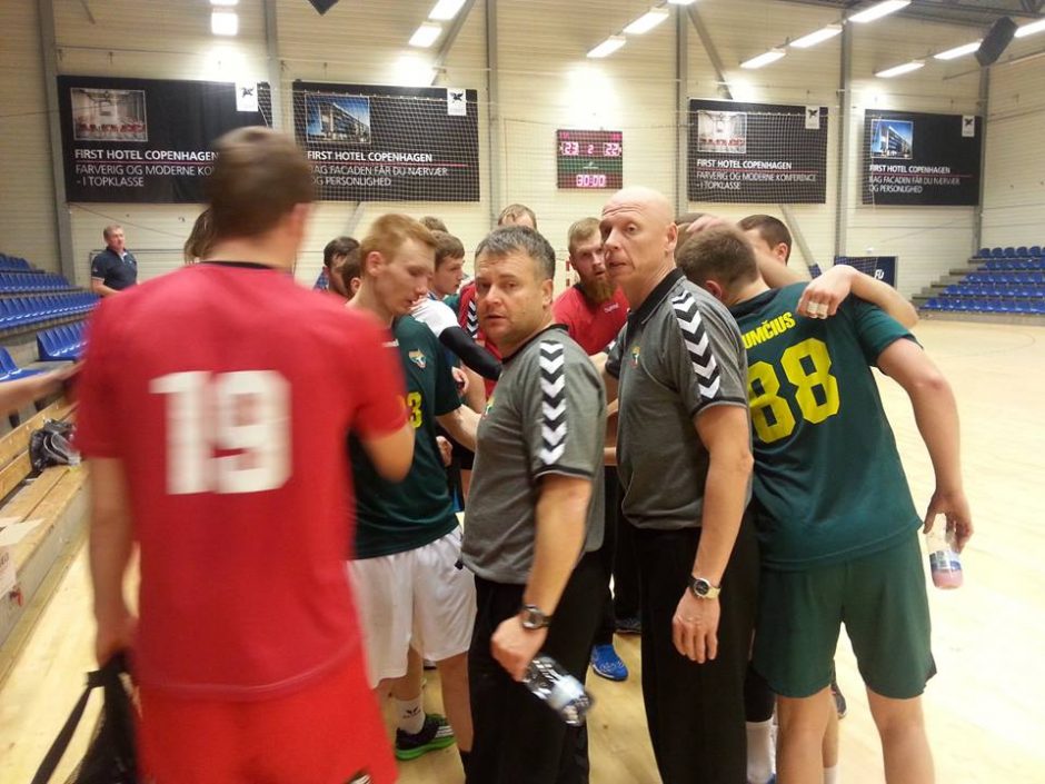 Lietuvos rankinio rinktinė turnyrą Lenkijoje pradėjo pralaimėjimu