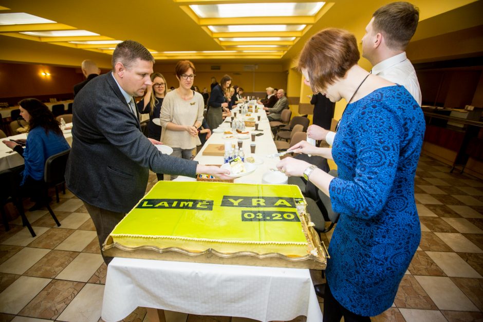Kaunas apsalo nuo laimės – žaismingi herojai, prizai ir milžiniškas tortas