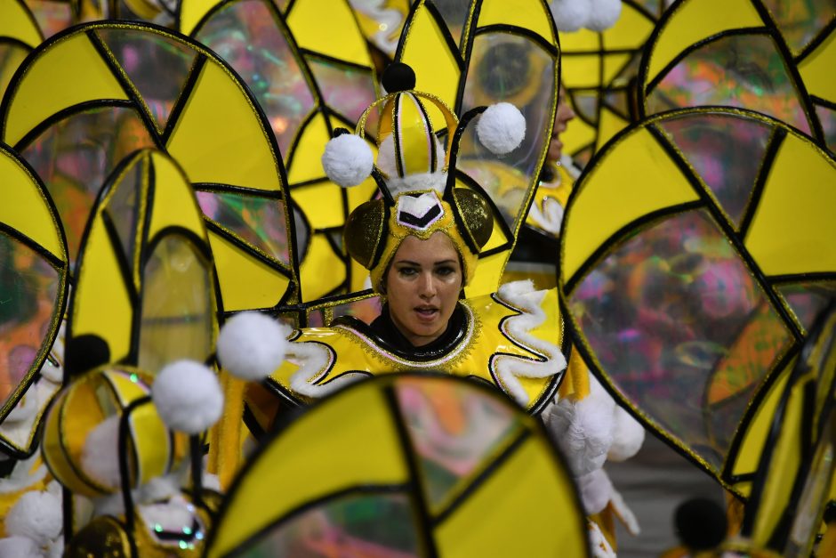 Brazilijoje sambos ritmu sukasi tūkstančiai šokėjų 