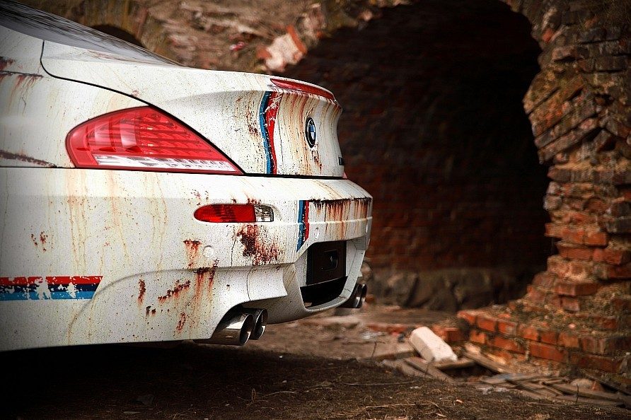 Pamatykite Kauno stilistų kūrinį – apokaliptinį BMW