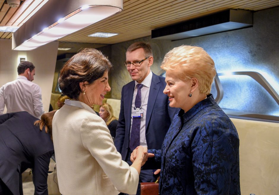 D. Grybauskaitė: Lietuva šiemet turėtų būti pakviesta į EBPO