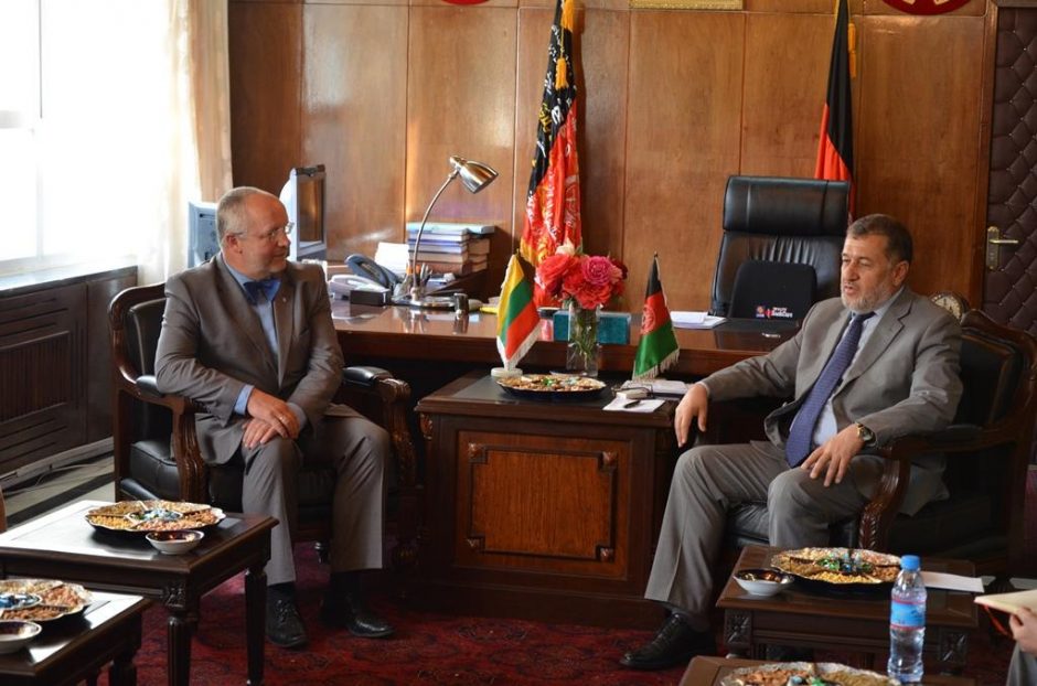 Krašto apsaugos ministras J. Olekas lankys Afganistane tarnaujančius lietuvius