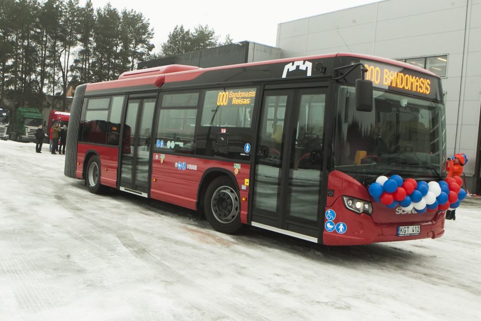 Vilniaus gatvėse – 50 naujų švediškų autobusų