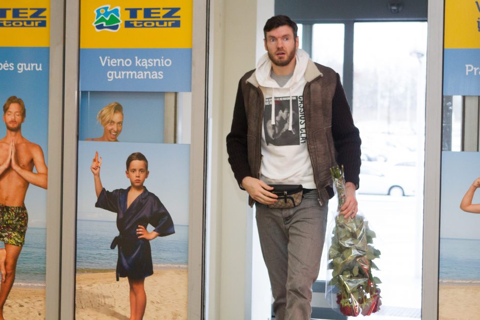 „Misis pasaulis 2018“ T. Lavrinovič sutiktuvės oro uoste