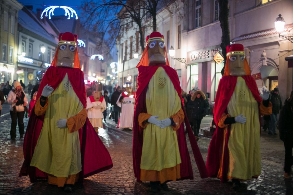 Trys karaliai skelbia kalėdinio laikotarpio pabaigą