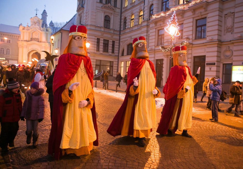 Trys karaliai skelbia kalėdinio laikotarpio pabaigą
